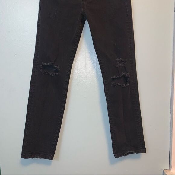 We The Free High Waisted Straight Jeans 25 - Picture 4 of 6